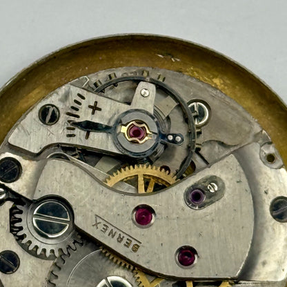 FHF 28 Watch Movement Bernex Manual Wind Vintage Swiss Parts Repair 23.6mm