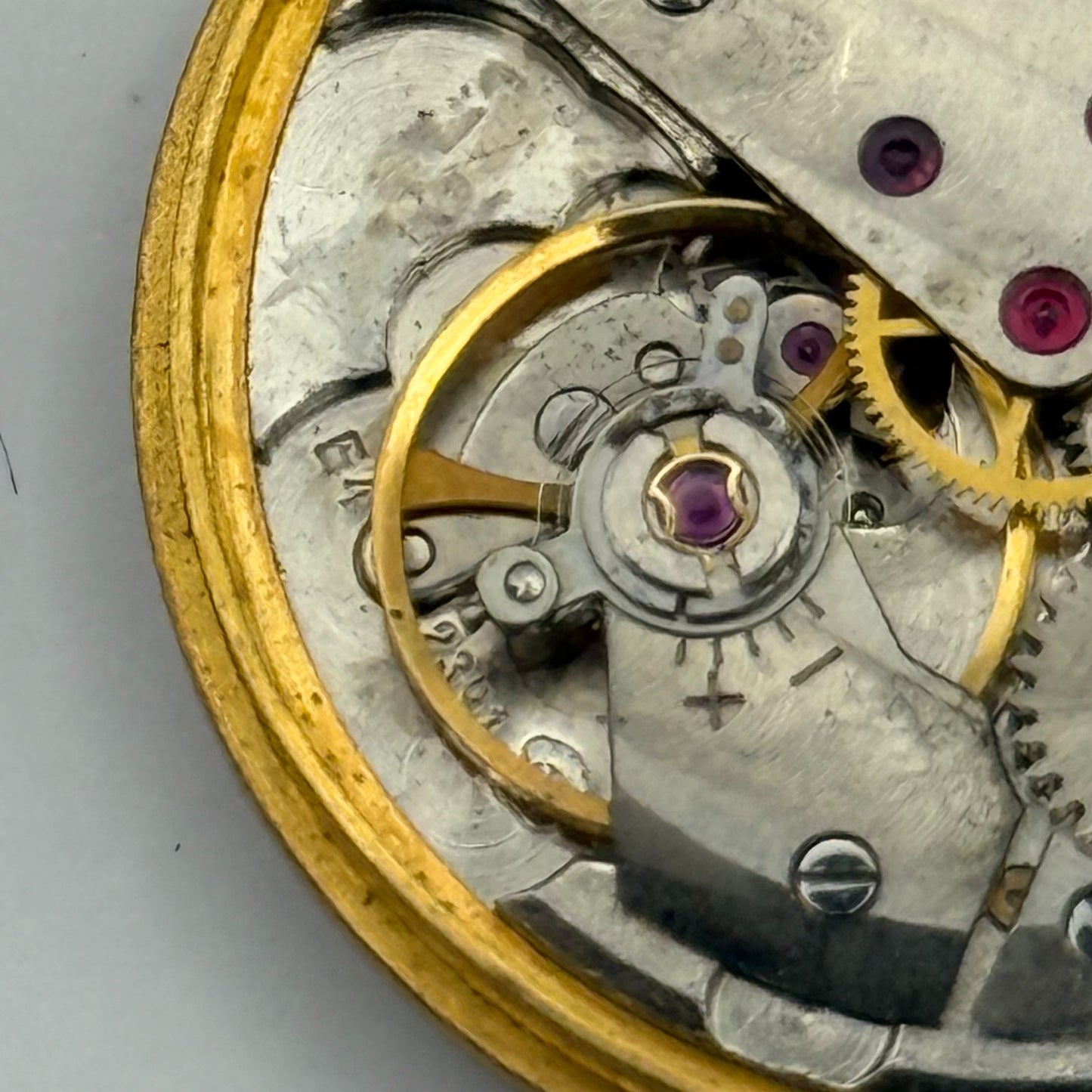 ETA 2391 Watch Movement Garrard Manual Wind Vintage Swiss Parts Repair 29.3mm