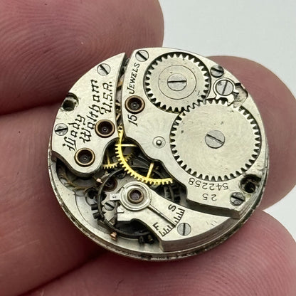 10L Antique Lady Waltham Model L-10 American USA Watch Movement PARTS SPARES