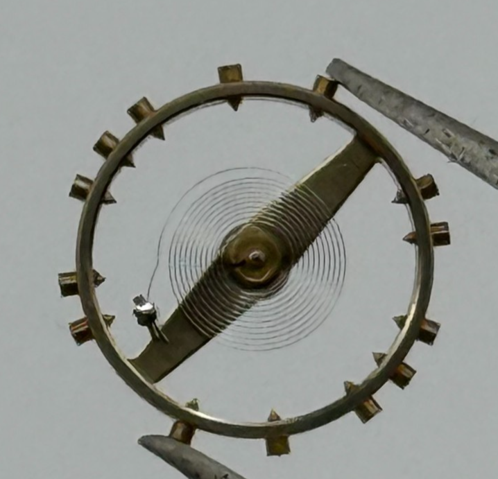 AS 984 Balance Wheel Complete And Spring  10½’’’ 30 M Watch Movement Parts NOS