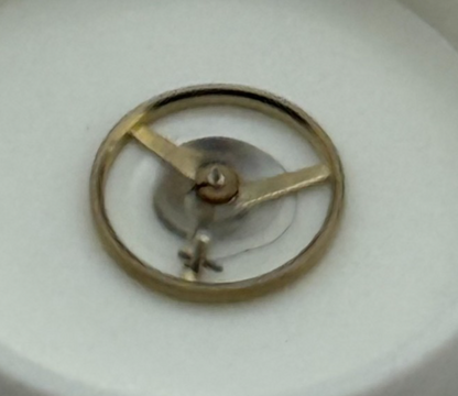 FHF 59-21 Balance Wheel Complete And Spring  1353 Watch Movement Parts NOS