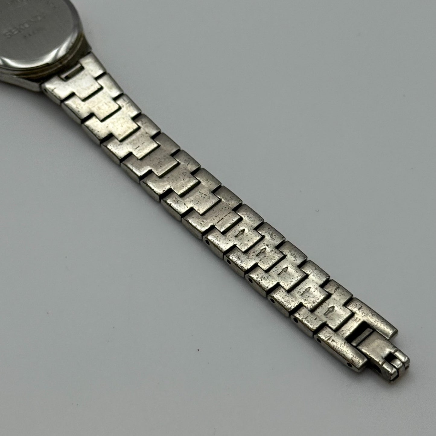 20mm Working Ladies Sekonda Two Tone White Dial Japan Quartz Watch 6.75 Inches