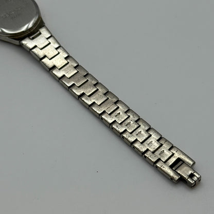 20mm Working Ladies Sekonda Two Tone White Dial Japan Quartz Watch 6.75 Inches