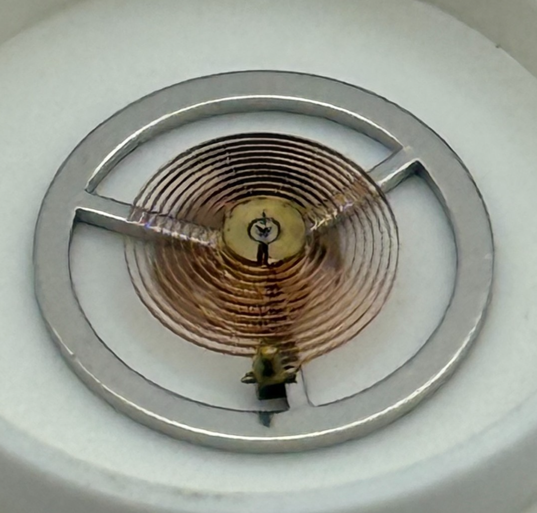 BFG 866 Balance Wheel Complete And Spring Renata 65 Watch Movement Parts NOS 