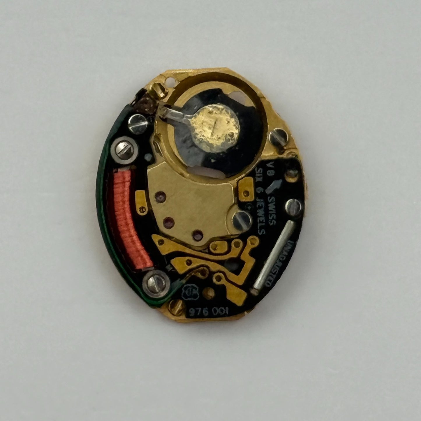 ETA ESA 976.001 Quartz Watch Movement Incomplete Swiss Ladies Vintage Parts