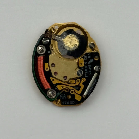 ETA ESA 976.001 Quartz Watch Movement Incomplete Swiss Ladies Vintage Parts