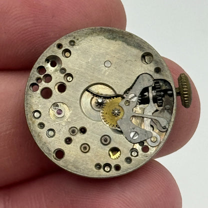 23.4mm Unidentified Cal 116 Manual Wind Watch Movement Swiss Vintage PARTS SPARE