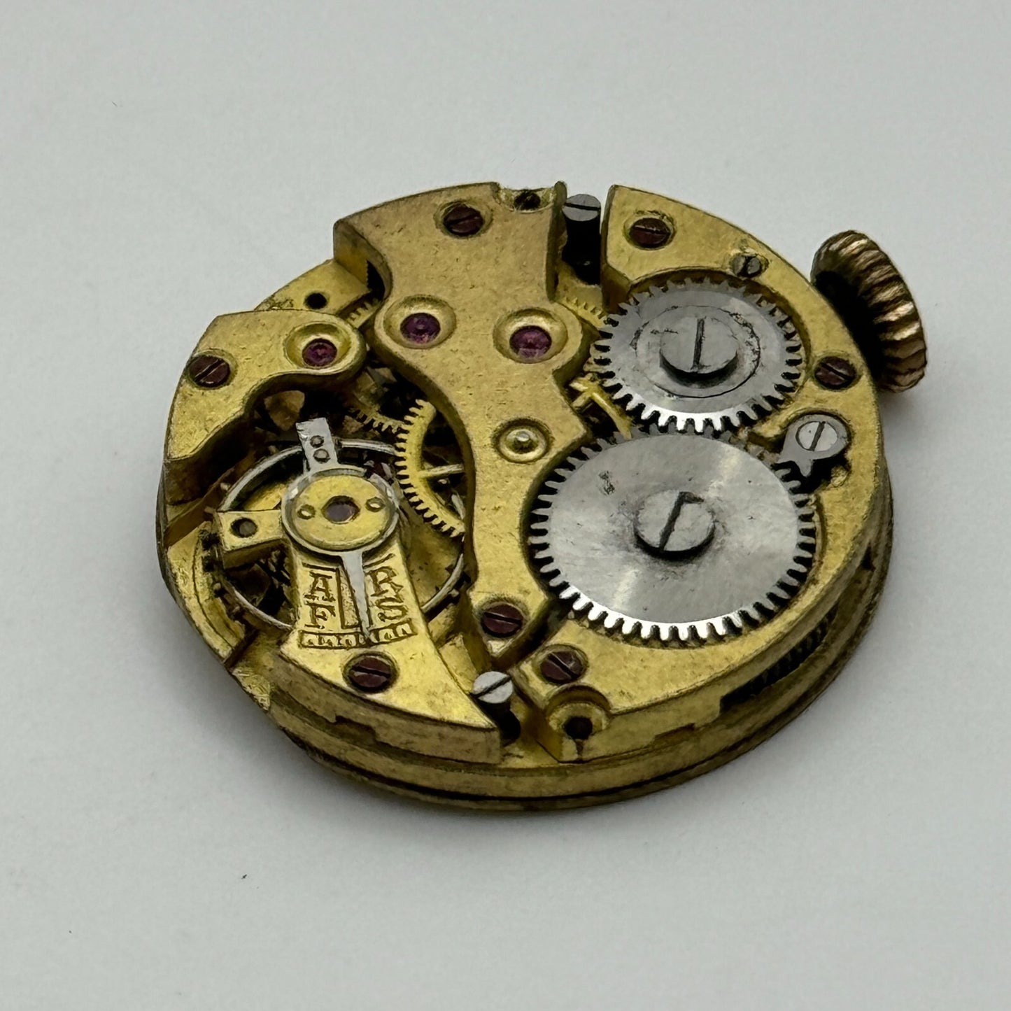 23.6mm Rare FHF Trench Watch Movement Manual Wind Swiss Vintage PARTS SPARES