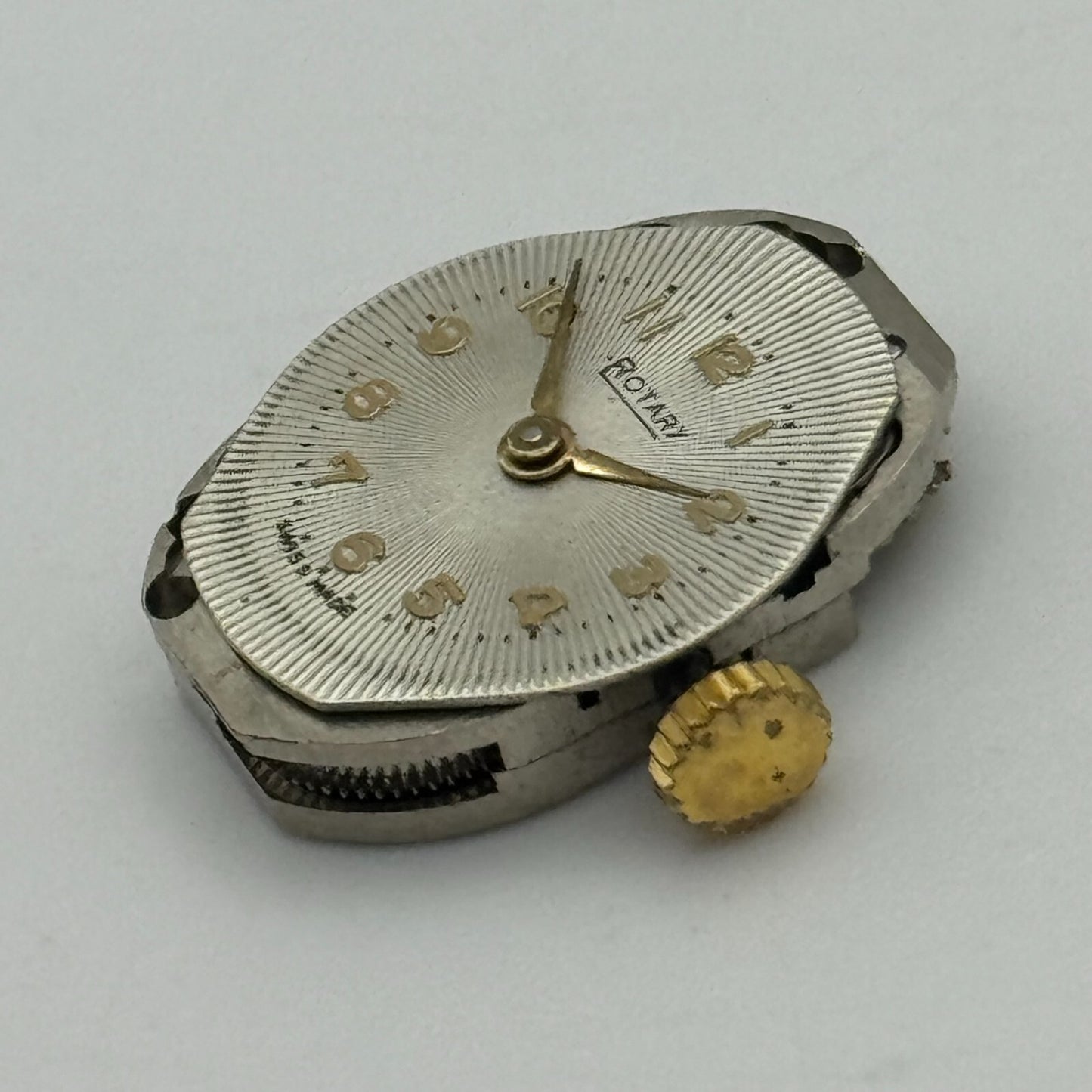 12.6mm Running Rotary AS 1051 A Schild Manual Wind Swiss Watch Movement PARTS