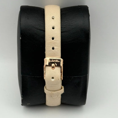 Elizabeth Rose Ladies Quartz Watch Floral Dial Rose Gold Tone Working 36mm