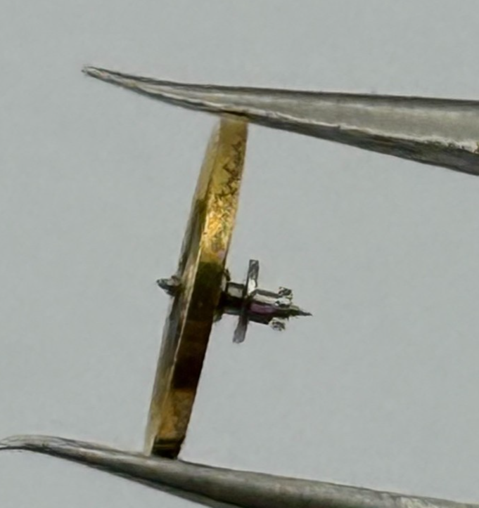 BFG 927 Balance Wheel Complete And Spring 6¾-8’’’  1512 M Watch Movement Parts 