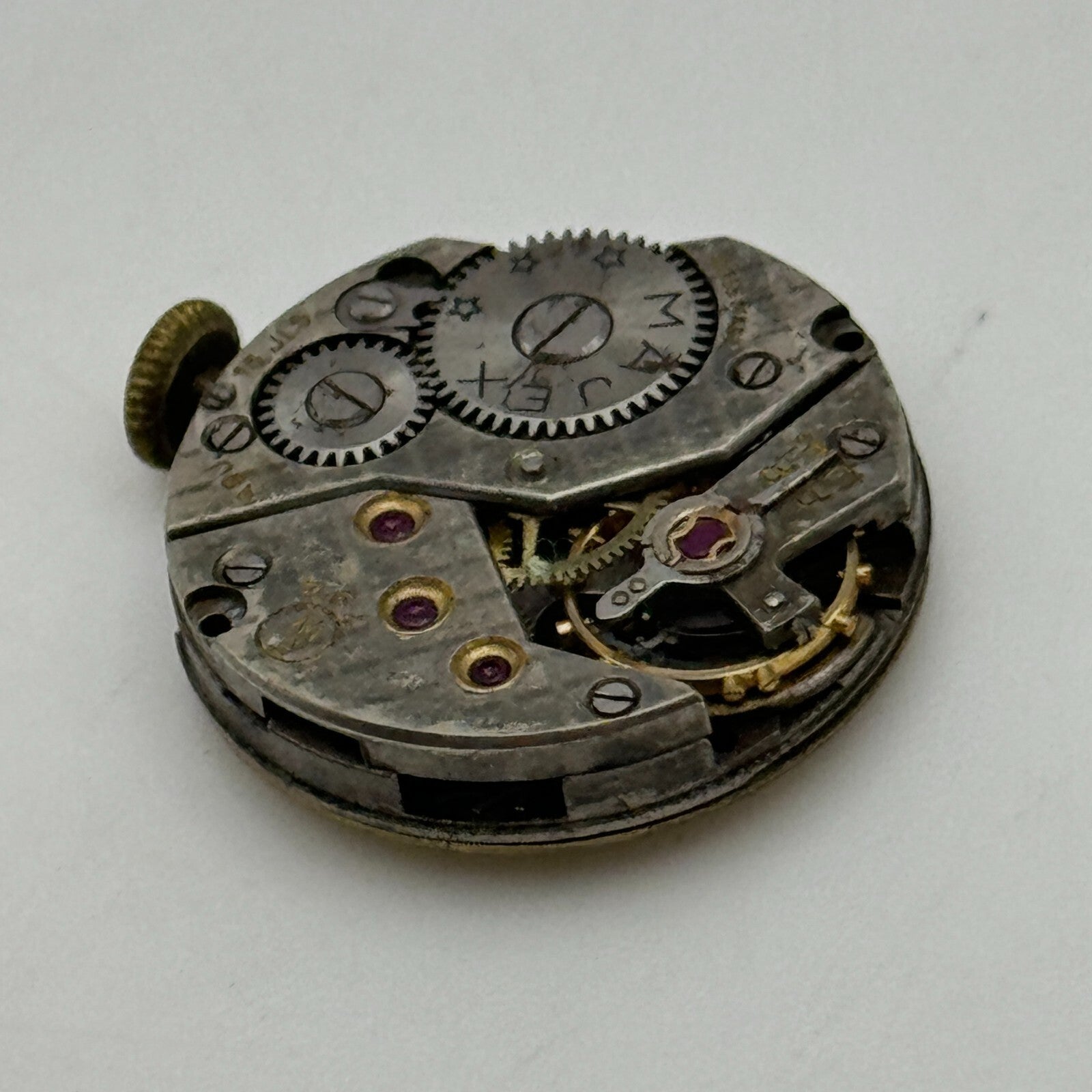 19.7mm Majex EW 792 Swiss 15 Jewels Manual Wind Watch Movement PARTS SPARES