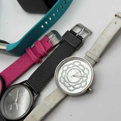 Bundle Of 15 Quartz Watches Job Lot Modern / Vintage Untested Parts / Repair