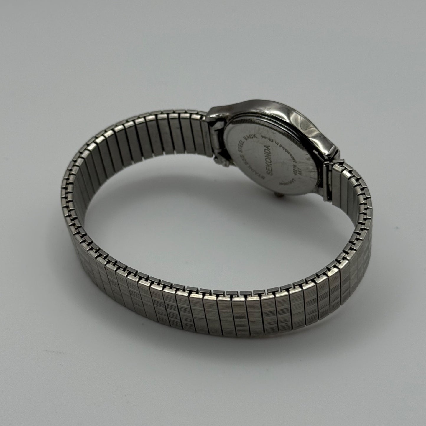 Sekonda Ladies Watch Quartz 4021B Japan Mvt Steel Expandable Working 25mm