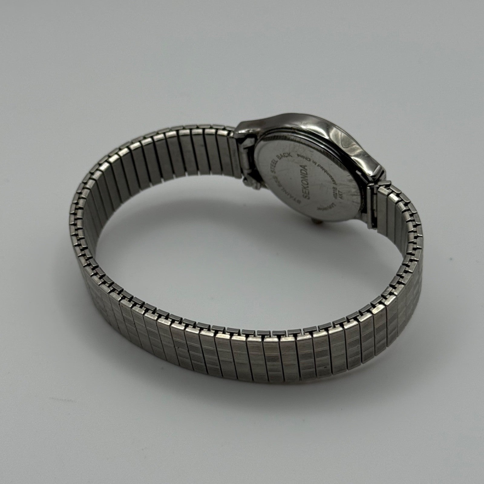 Sekonda Ladies Watch Quartz 4021B Japan Mvt Steel Expandable Working 25mm