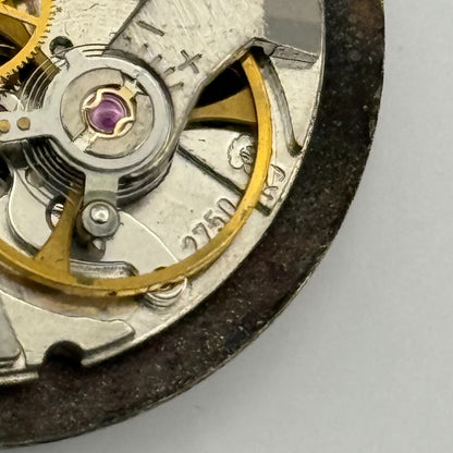 ETA 2750 Watch Movement Running Bernex Manual Wind Vintage Parts Repair 25.8mm