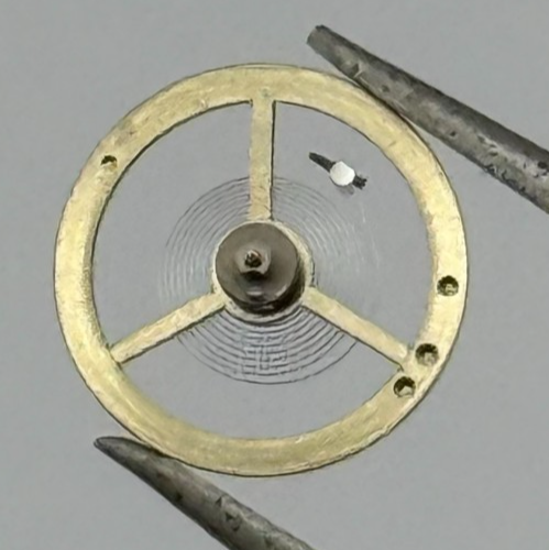 EB 1297 1469 Balance Wheel Complete And Spring 117 Watch Movement Parts NOS