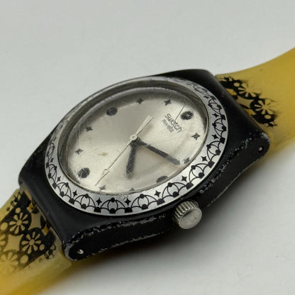 32mm Vintage 2007 Swatch Irony Quartz Watch UNTESTED PARTS REPAIR