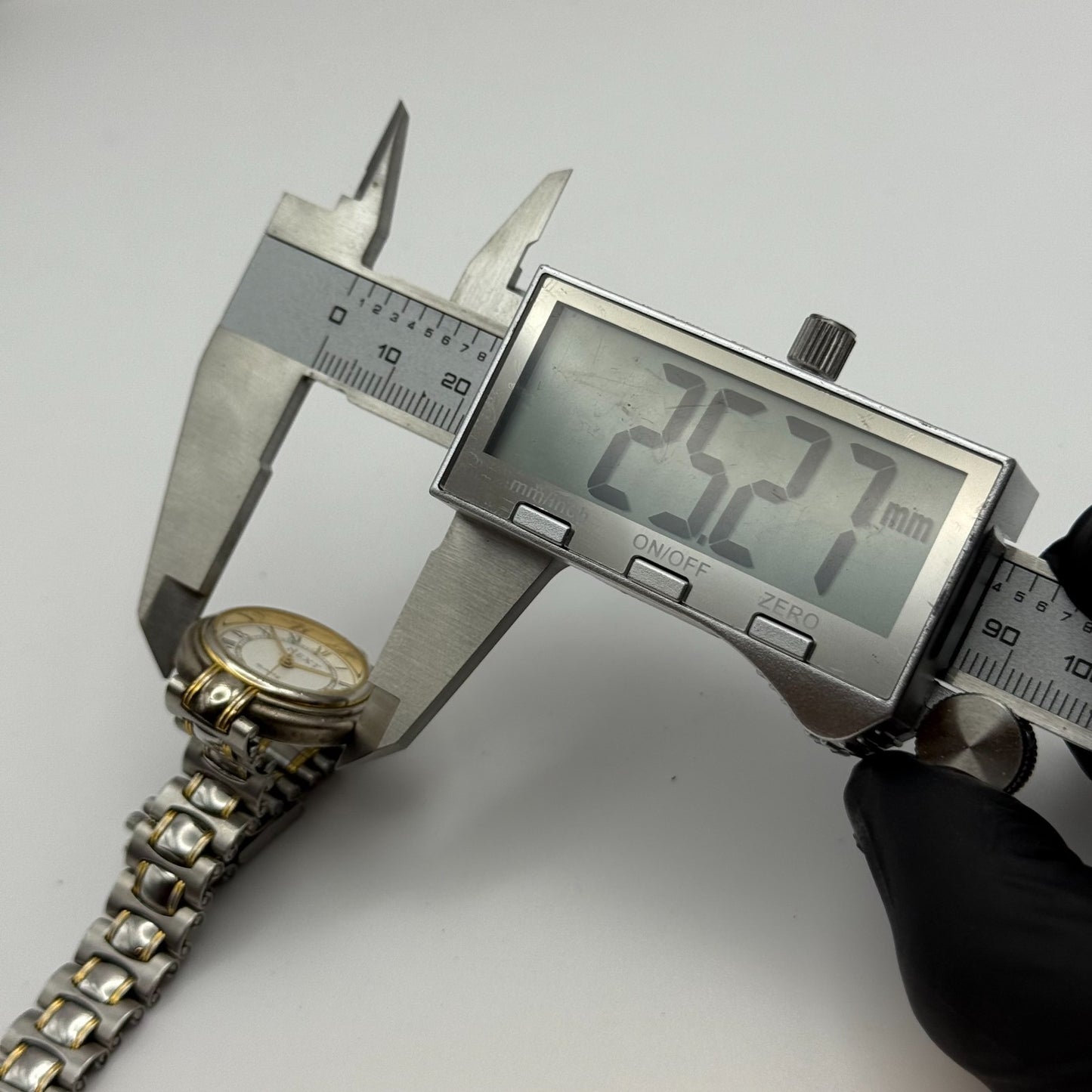 27mm Working Ladies Next Two Tone Roman Numerals Quartz Watch 5.75 Inches