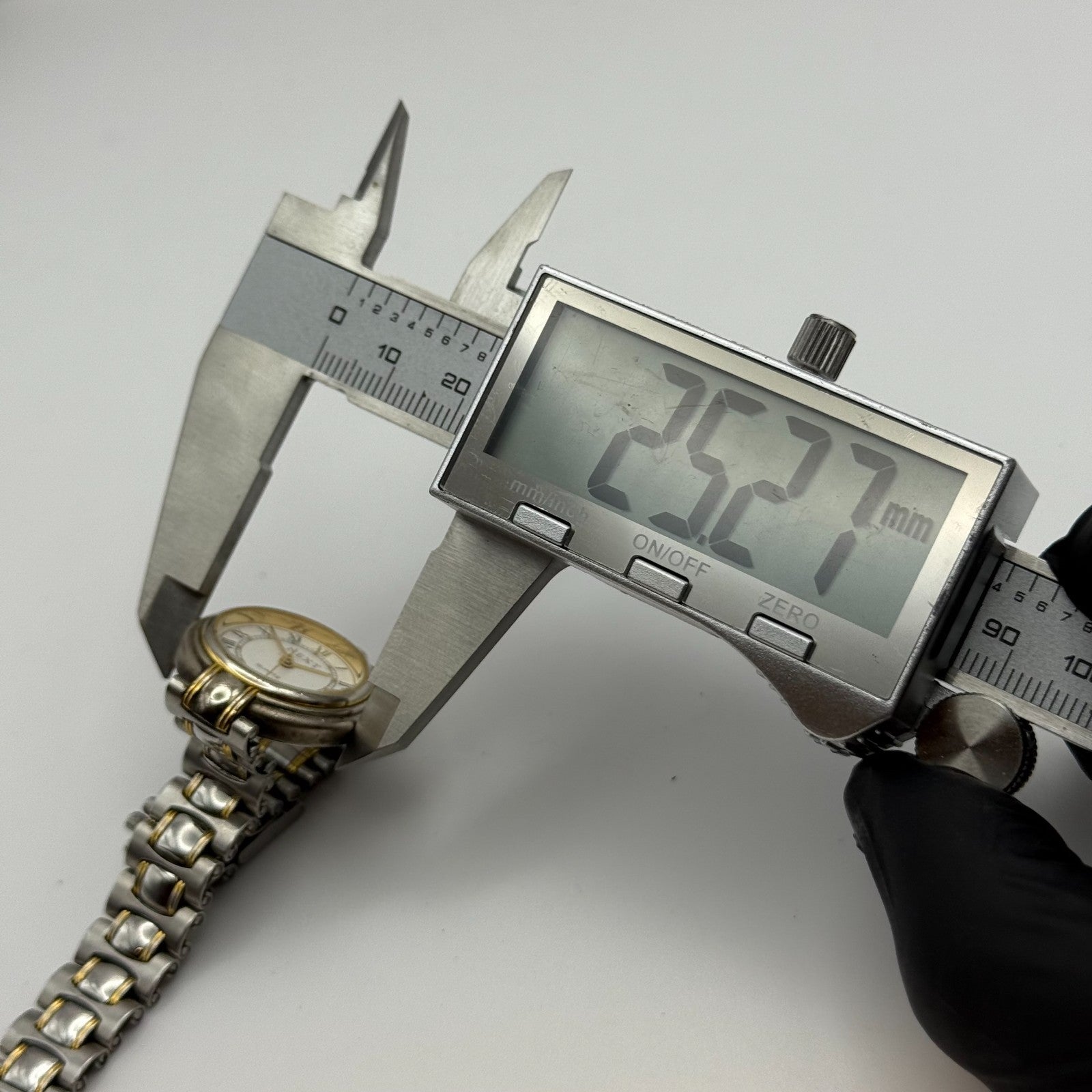 27mm Working Ladies Next Two Tone Roman Numerals Quartz Watch 5.75 Inches