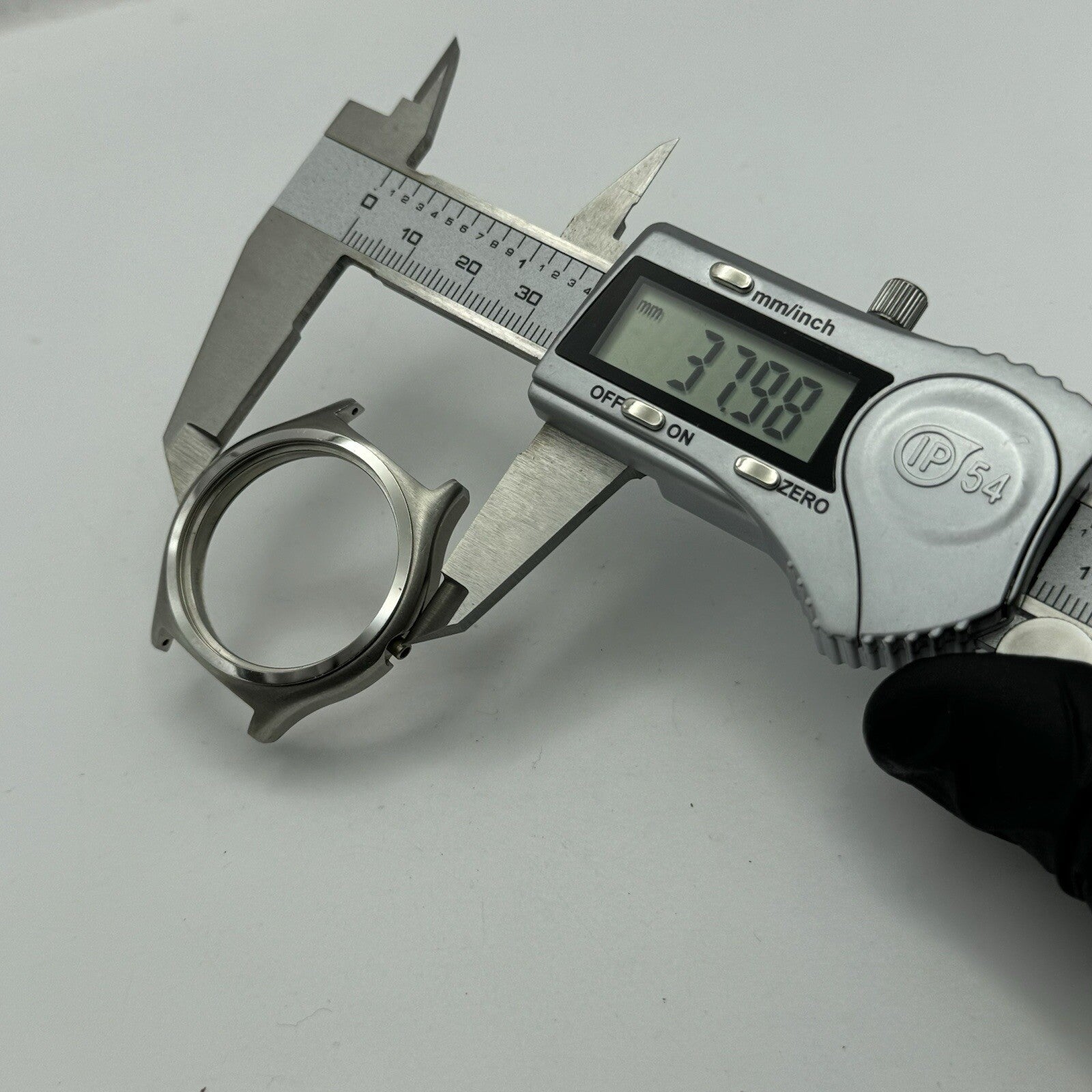 38mm Men’s Tissot Fab Suisse Stainless Steel 81 353 Watch Case + Crown Spares