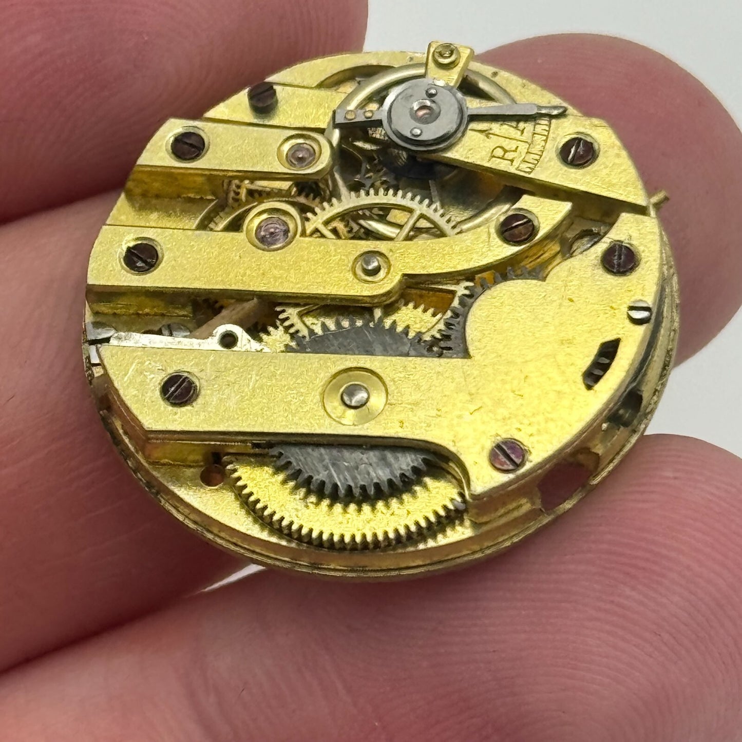 26.7mm Unidentified High Grade Manual Wind Watch Movement Vintage PARTS SPARES