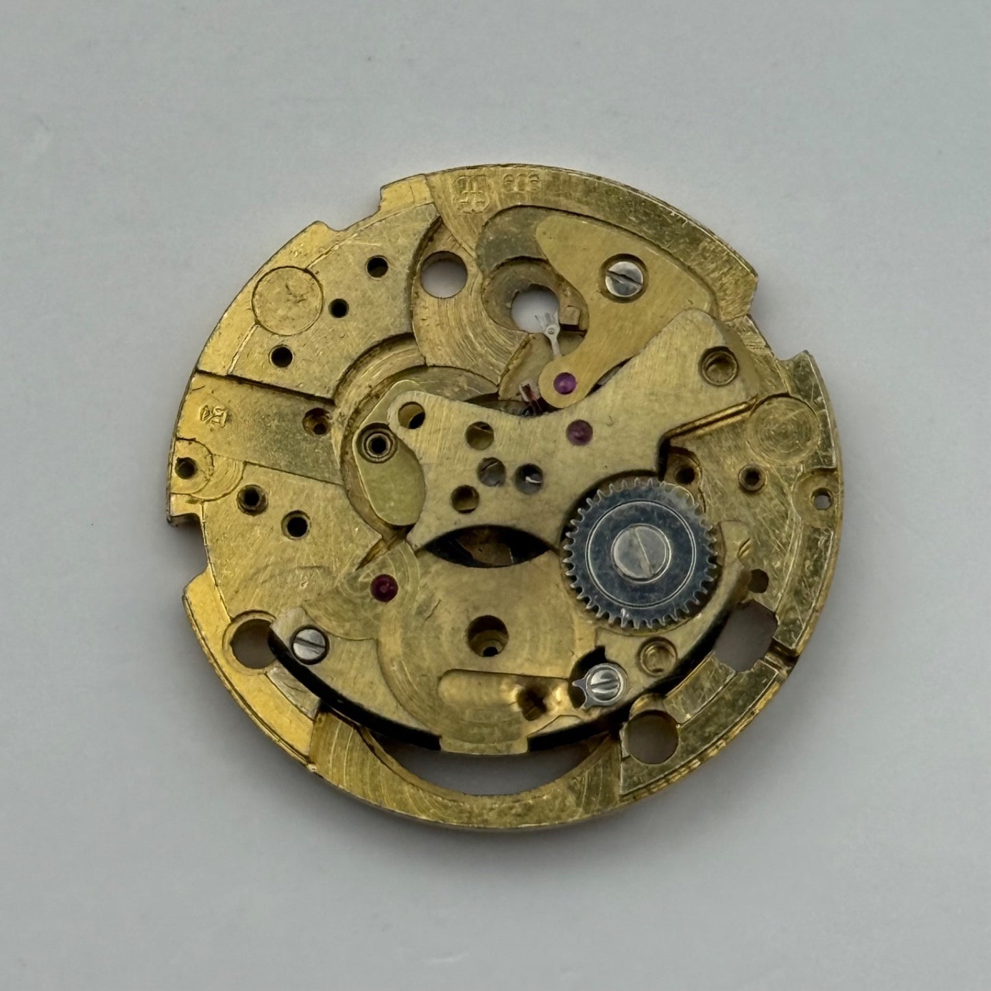 FHF 909 Watch Movement Manual Wind Vintage Swiss Incomplete Parts Repair 25.9mm