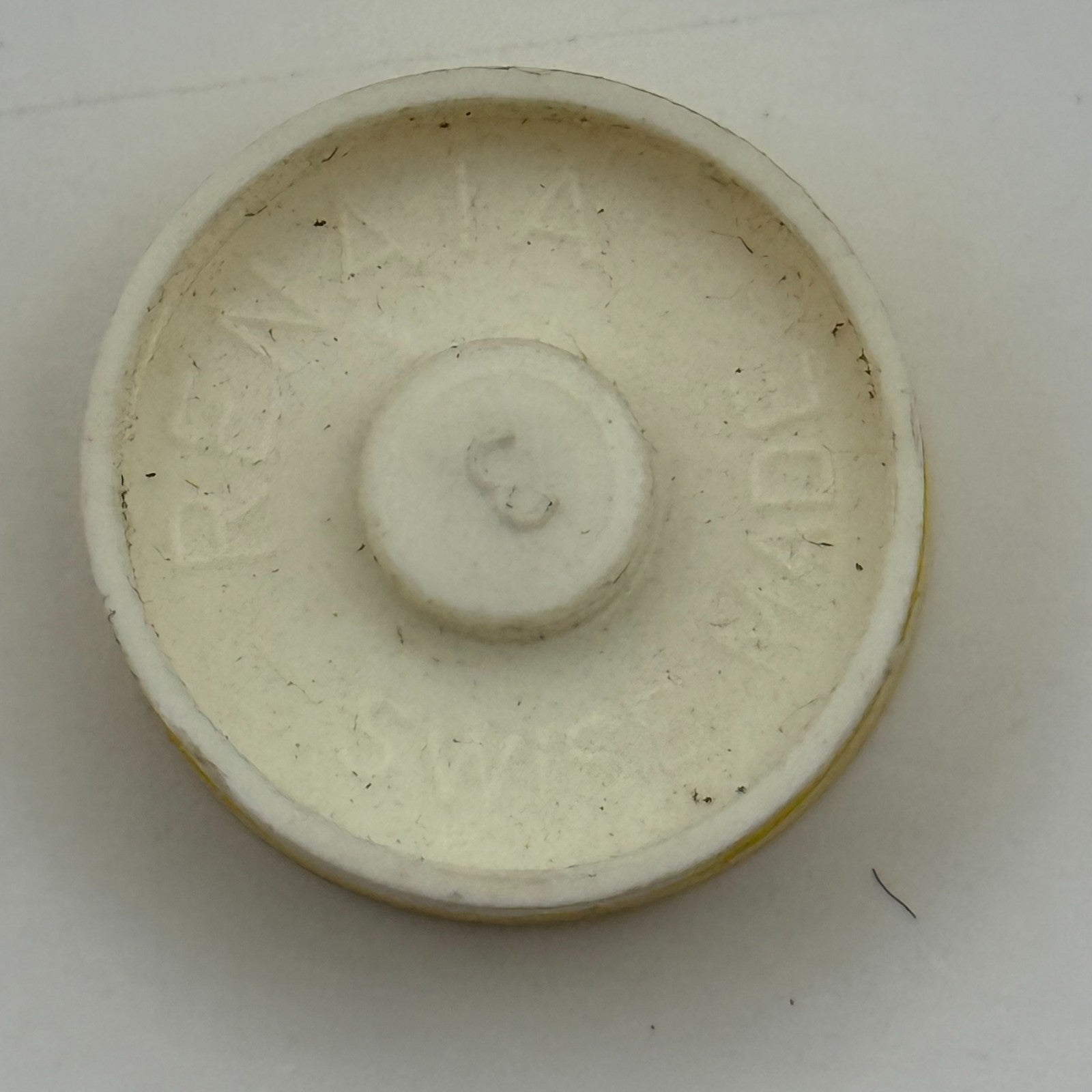 Brac 2051 Balance Wheel Complete And Spring  5¼’’’ 69 M Watch Movement Parts NOS