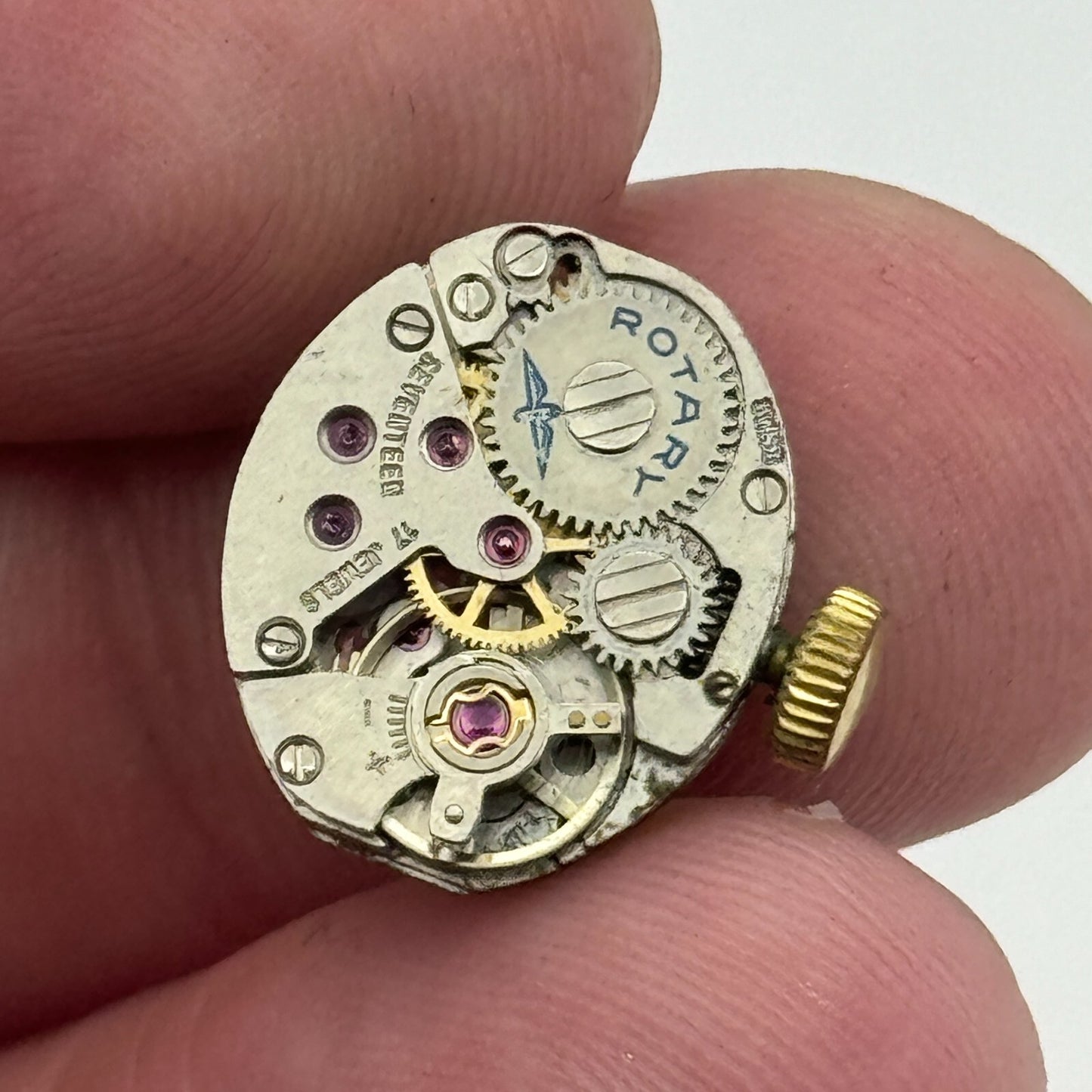 12.9mm Ladies Rotary AS 1977-2 A Schild Manual Wind Swiss Watch Movement PARTS