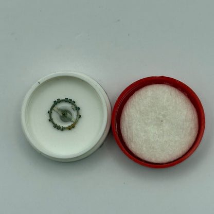 FEF 430, 6600 Balance Wheel Complete And Spring 943 M Watch Movement Parts NOS