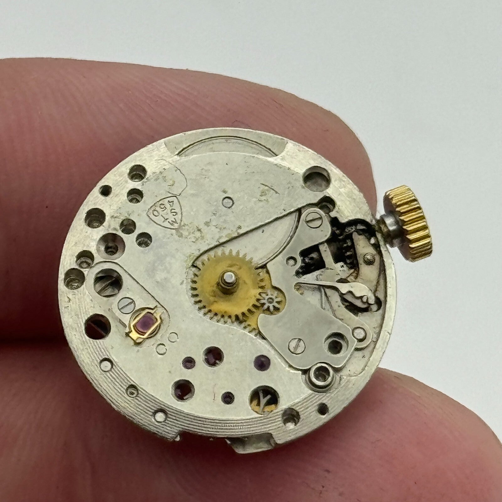 22.2mm Roamer MST 450 Manual Wind 15 Jewels Watch Movement Swiss Made PARTS