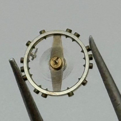 AS 1677 Balance Wheel Complete And Spring 6’’’ 1417 M Watch Movement Parts NOS