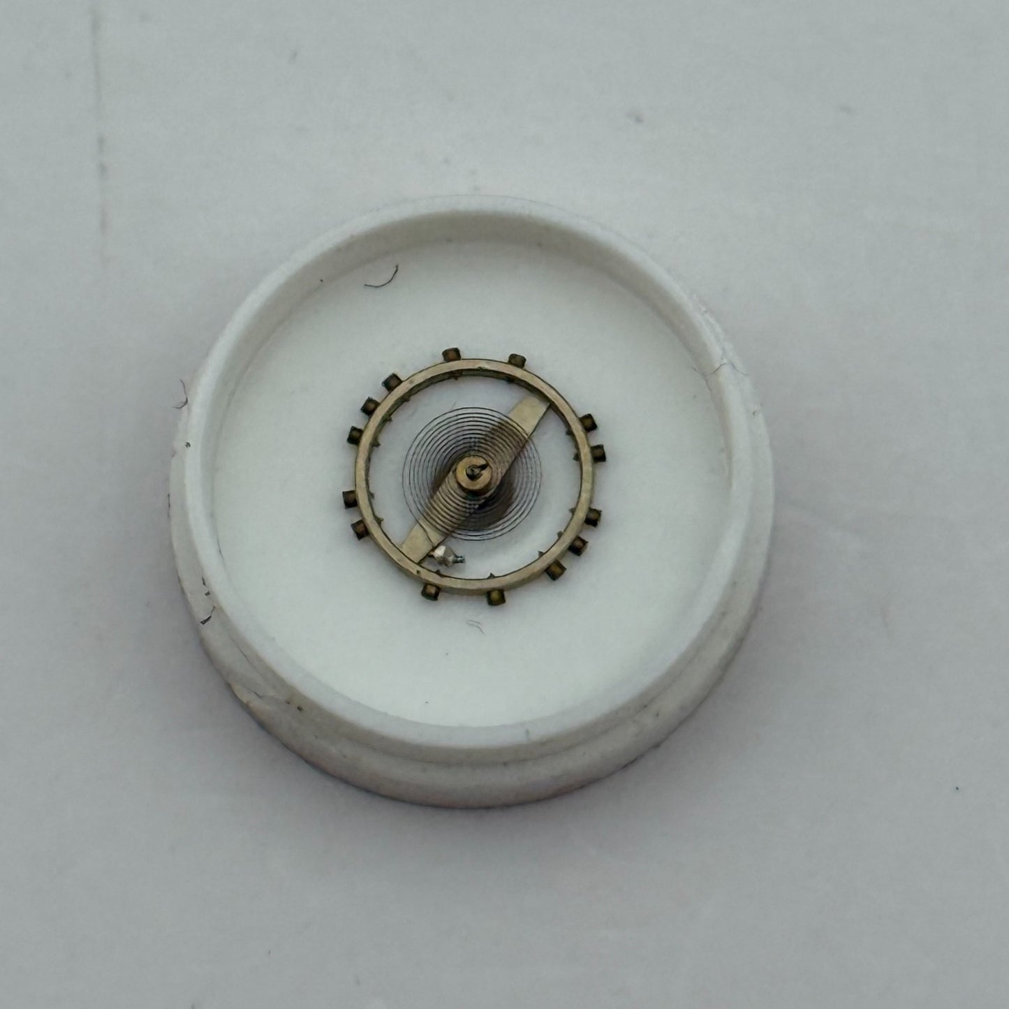 AS 970 Balance Wheel Complete And Spring 8 3/4''' 27 M Watch Movement Parts NOS