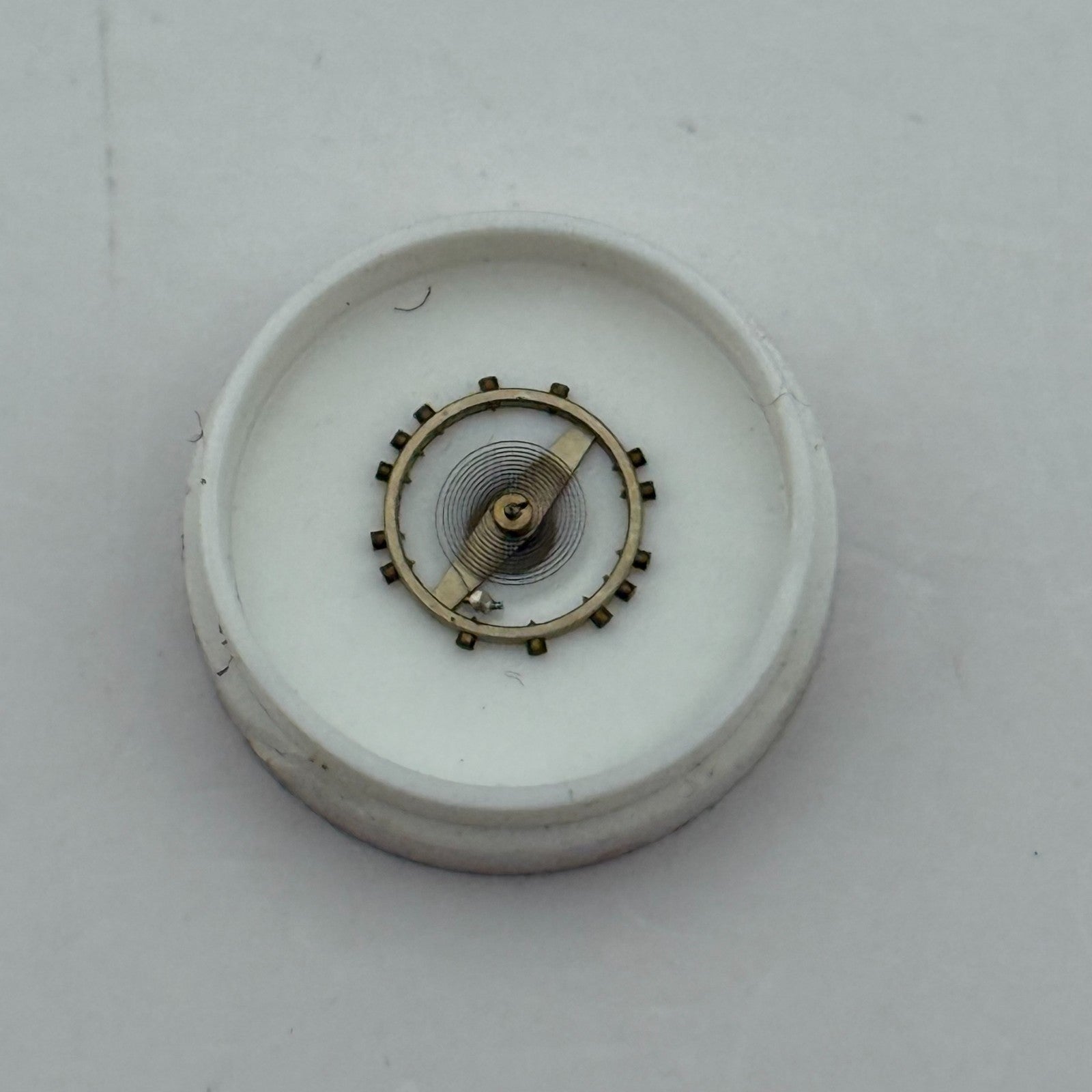 AS 970 Balance Wheel Complete And Spring 8 3/4''' 27 M Watch Movement Parts NOS
