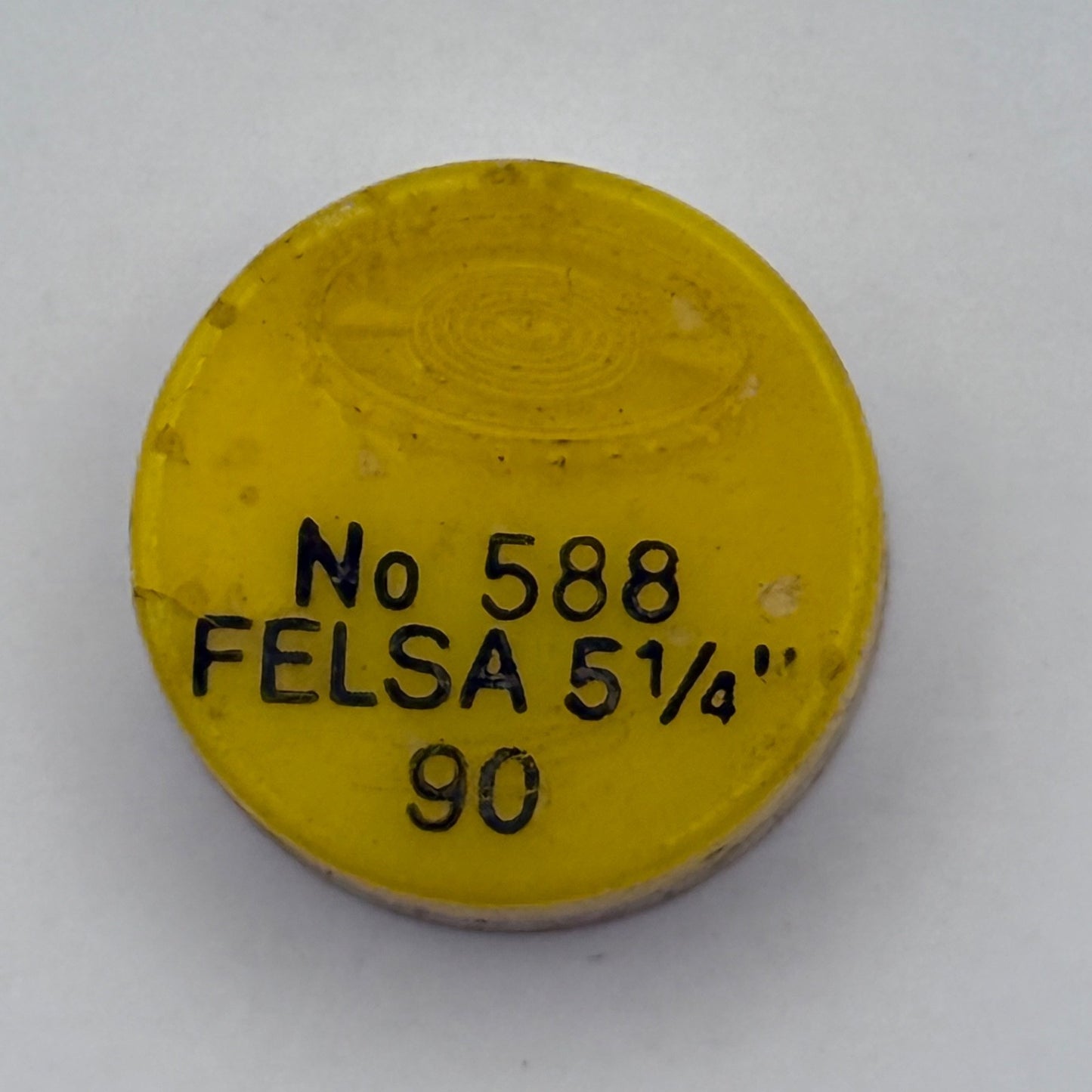 Felsa 90 Balance Wheel Complete And Spring 5 1/4''' 588 Watch Movement Parts 