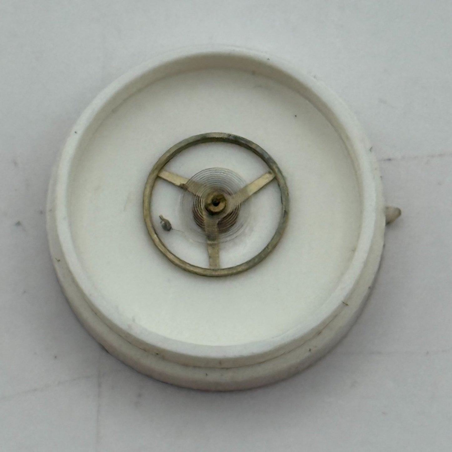 FEF 370 Balance Wheel Complete And Spring Inca Renata 1169 Watch Movement Parts 