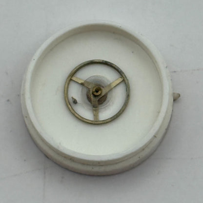 FEF 370 Balance Wheel Complete And Spring Inca Renata 1169 Watch Movement Parts 