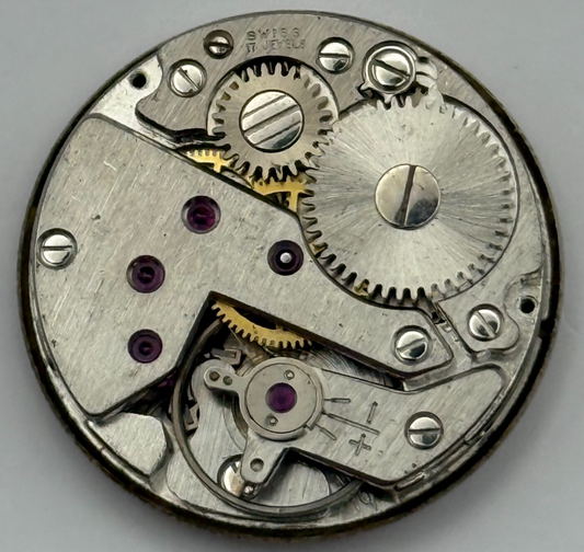 FHF 70 Watch Movement H Samuel Manual Wind Vintage Swiss Parts Repair 23.4mm