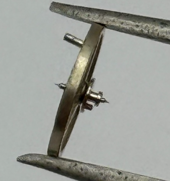 FHF 59-21 Balance Wheel Complete And Spring  1353 Watch Movement Parts NOS