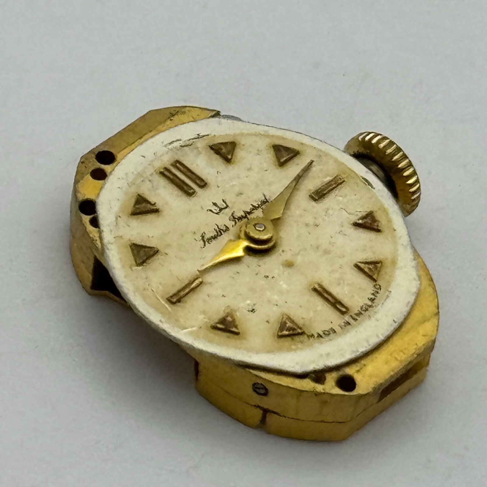 12.7mm Ladies Running Smiths Imperial Manual Wind Watch Movement Vintage PARTS