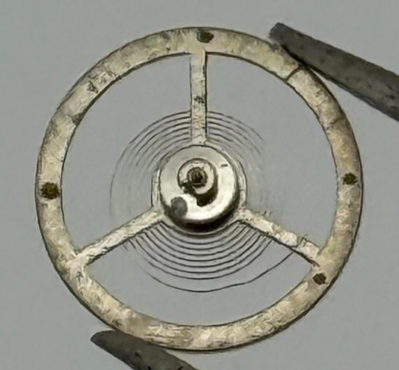 BFG 925 Balance Wheel Complete And Spring 6 3/4-8''' 1062 Watch Movement Parts