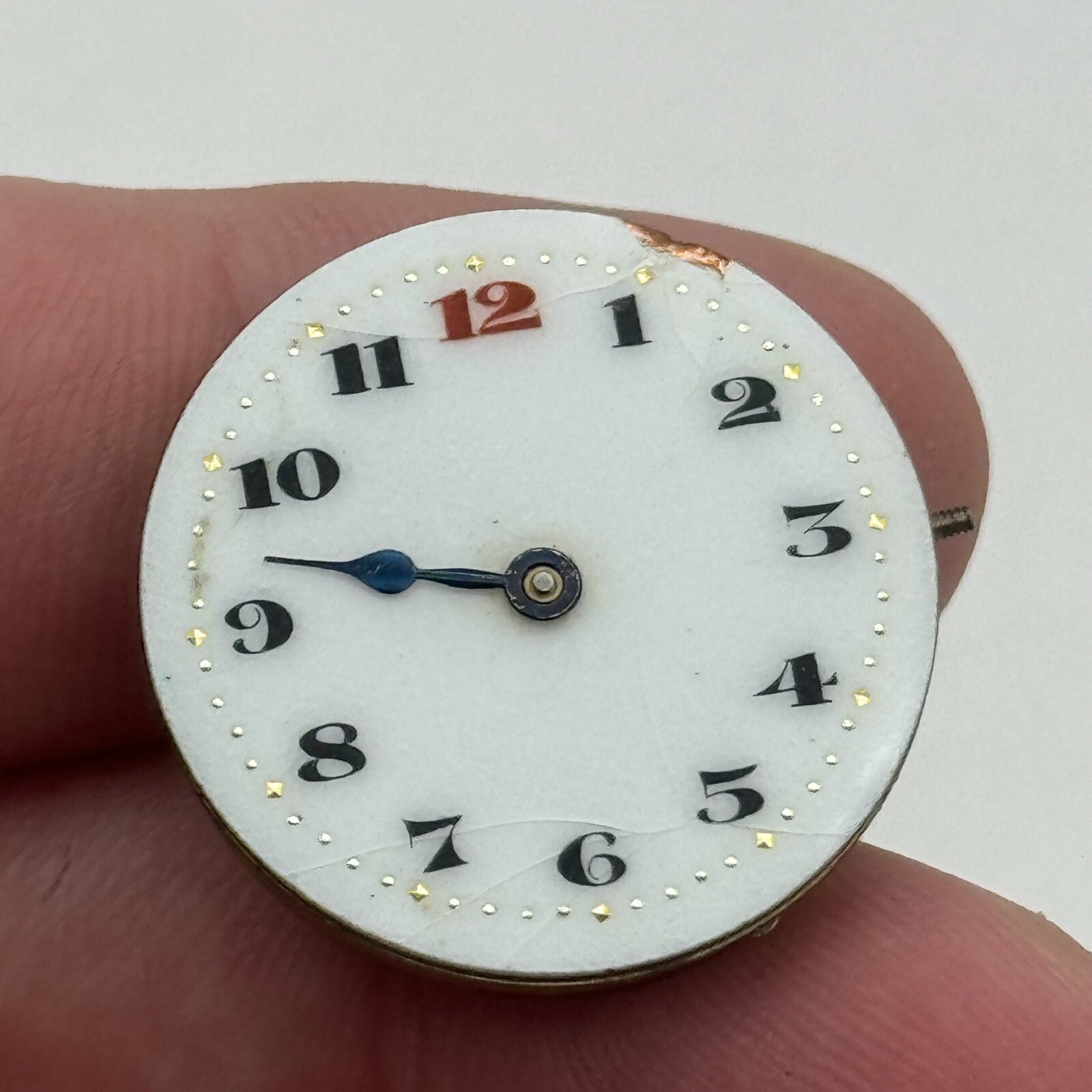 23.6mm Croton AL97 F314 Manual Wind Watch Movement Swiss Vintage PARTS SPARES