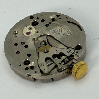19.6mm Vintage Avia Derby D 40 Manual Wind Watch Movement PARTS REPAIR