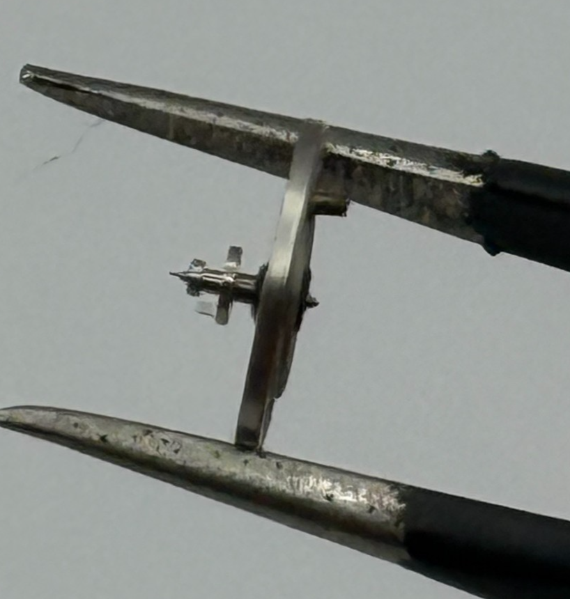 Brac 2021 Balance Wheel Complete And Spring 5¼’’’ 69 M Watch Movement Parts NOS