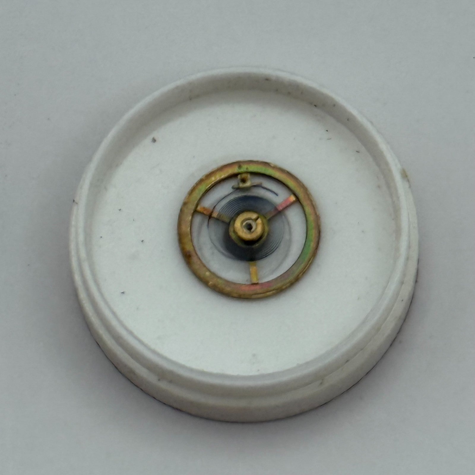 Felsa 90 Balance Wheel Complete And Spring 5¼’’’ Renata Watch Movement Parts 