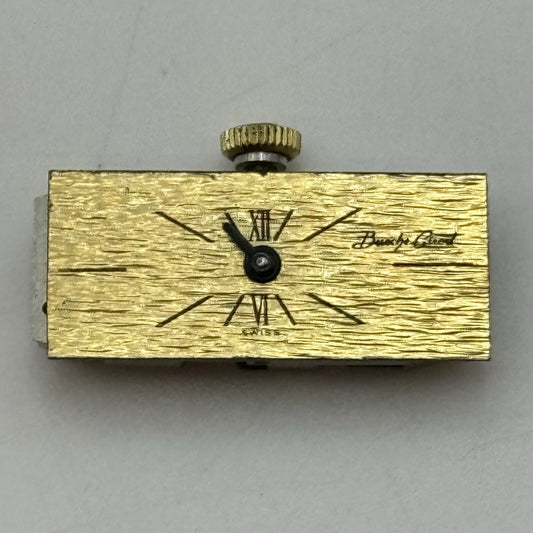 9.2mm Bueche Girod Cal 67 Balance Ok Tank Watch Movement For Restoration Parts