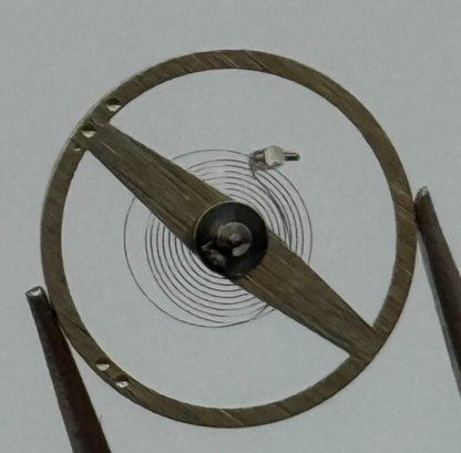 ST 1686 1786 Balance Wheel Complete And Spring 1115 M Watch Movement Parts