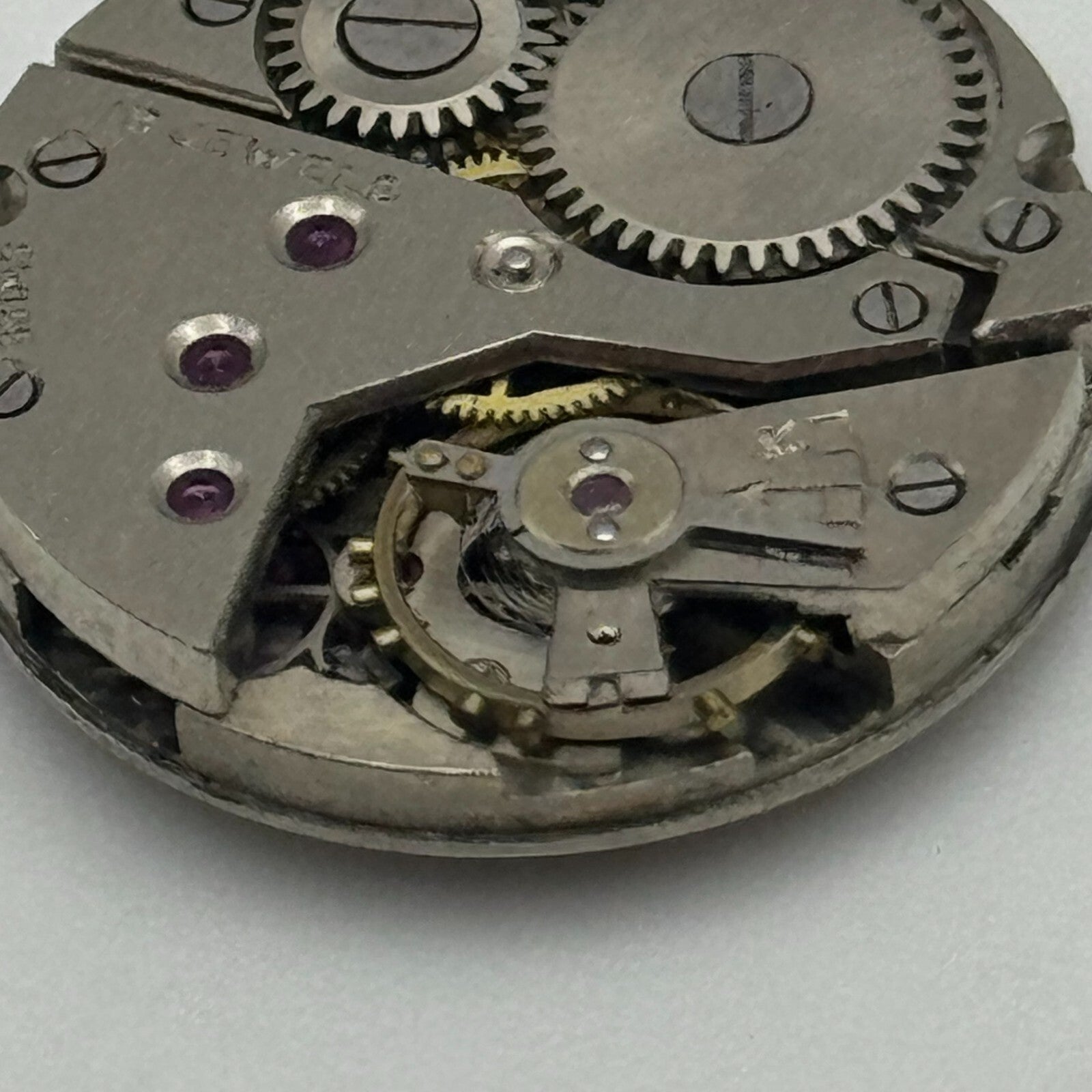 19.7mm Derby D 40 Manual Wind 15 Jewels Watch Movement Swiss Made PARTS SPARES