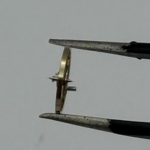 ETA 2487 Balance Wheel Complete And Spring Ord+Inca 1269 M Watch Movement Parts