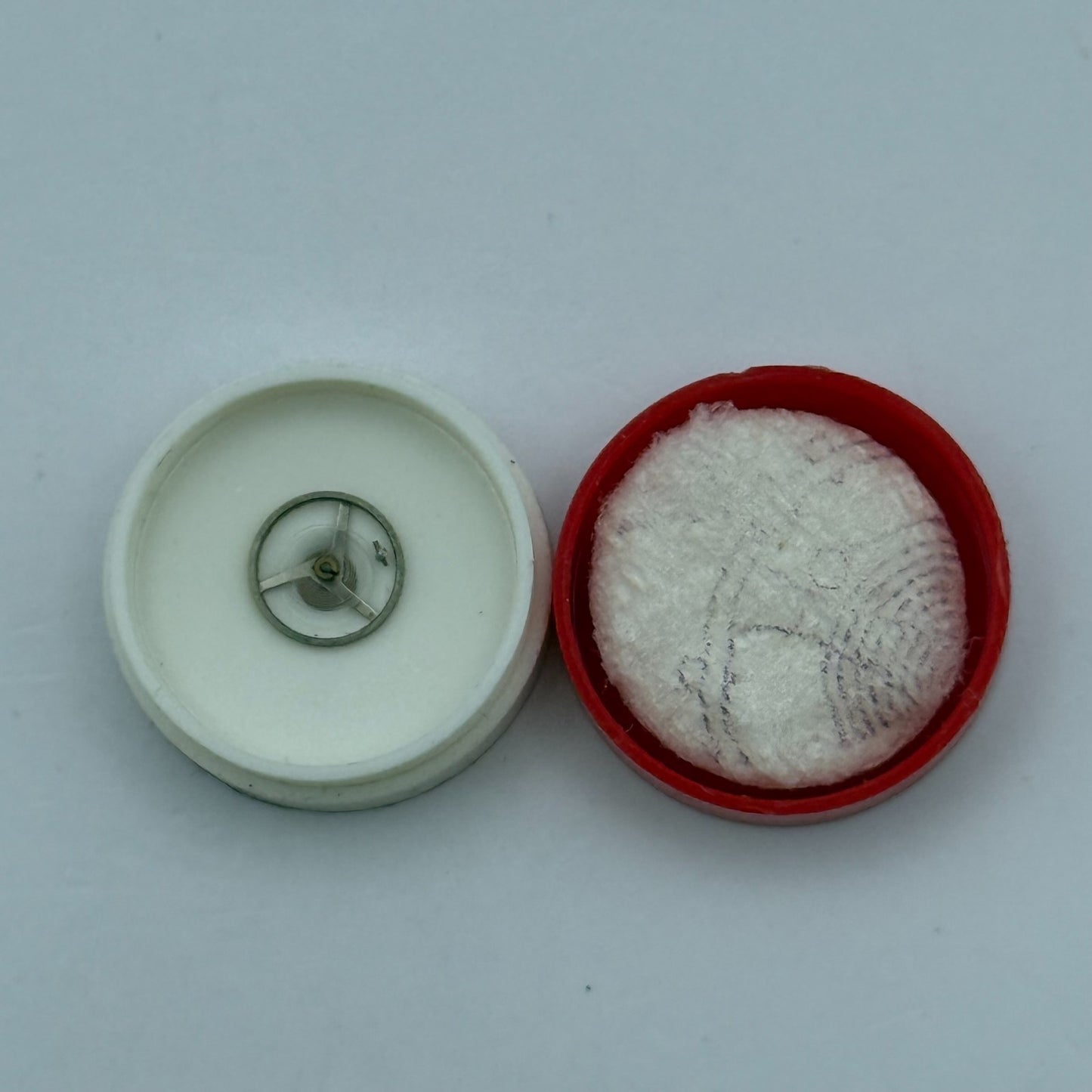 AS 1677 Balance Wheel Complete And Spring 8 1/2''' 1225 M Watch Movement Parts 